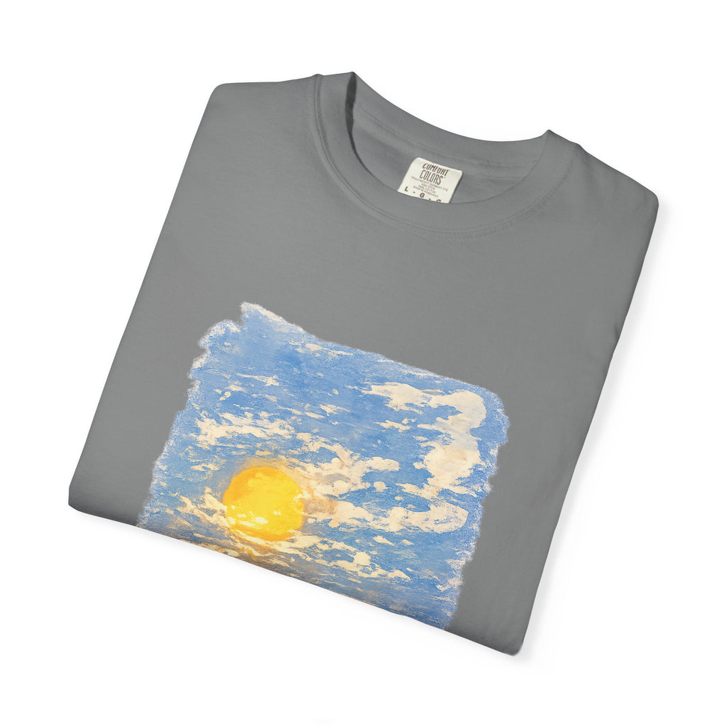 Sunset Beach T-Shirt — Seascape Graphic Tee