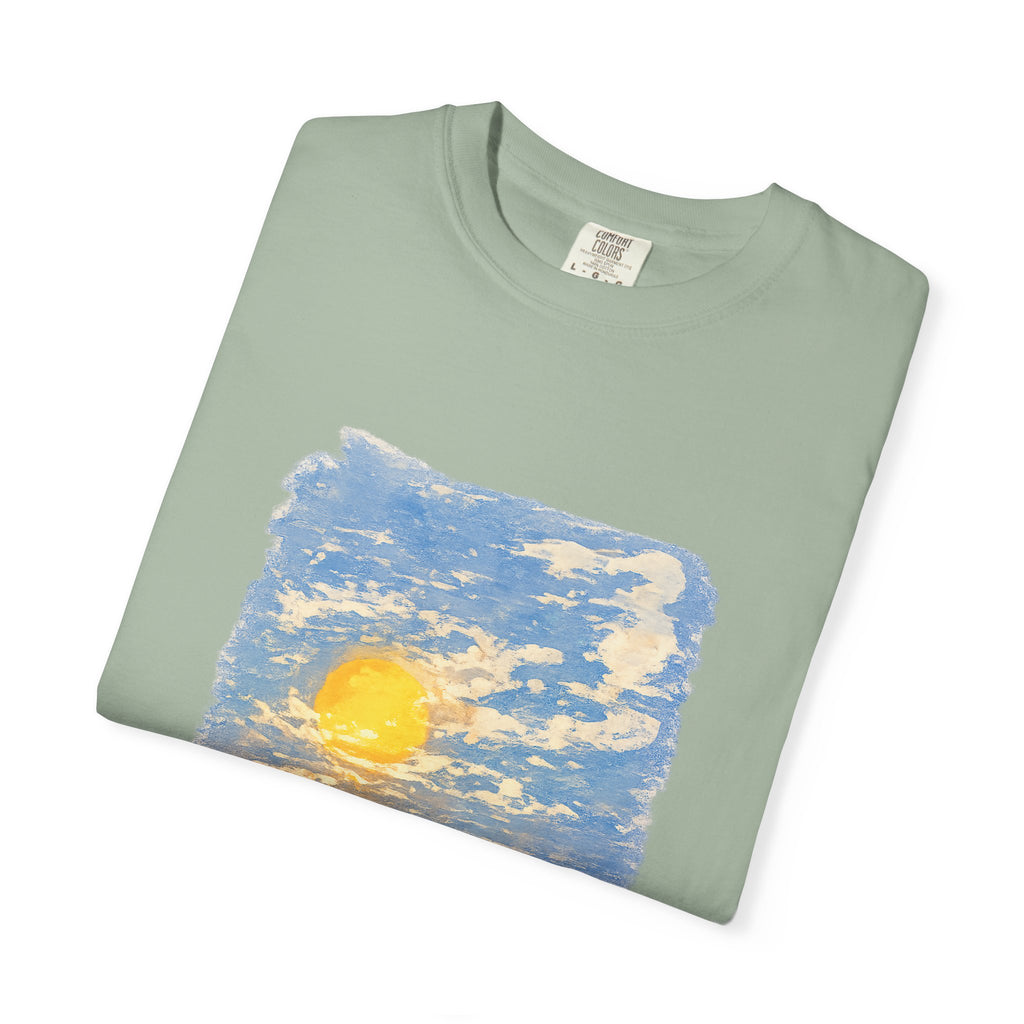 Sunset Beach T-Shirt — Seascape Graphic Tee