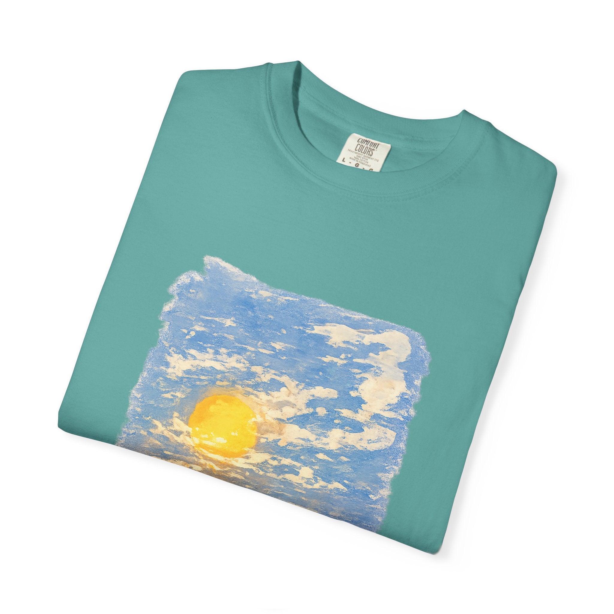 Sunset Beach T-Shirt — Seascape Graphic Tee