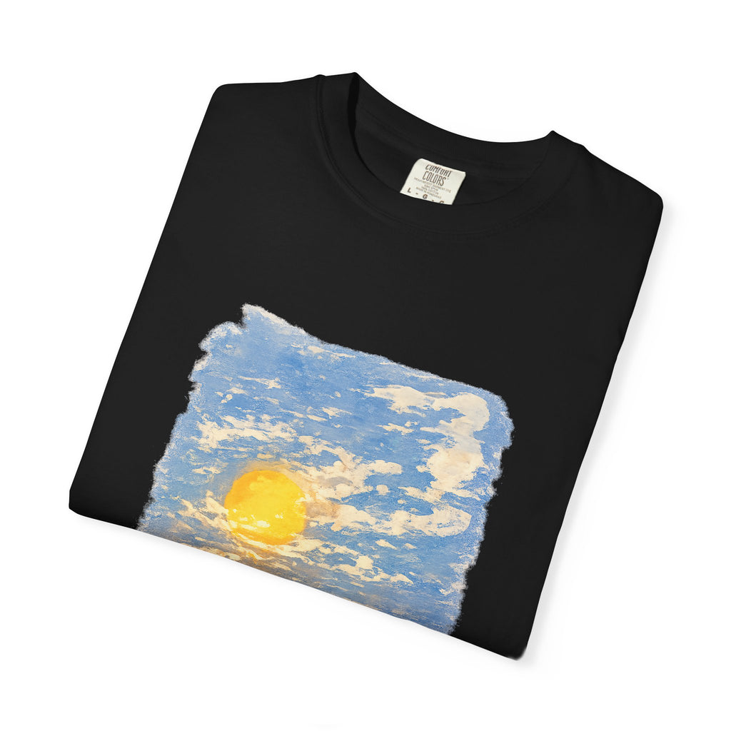 Sunset Beach T-Shirt — Seascape Graphic Tee